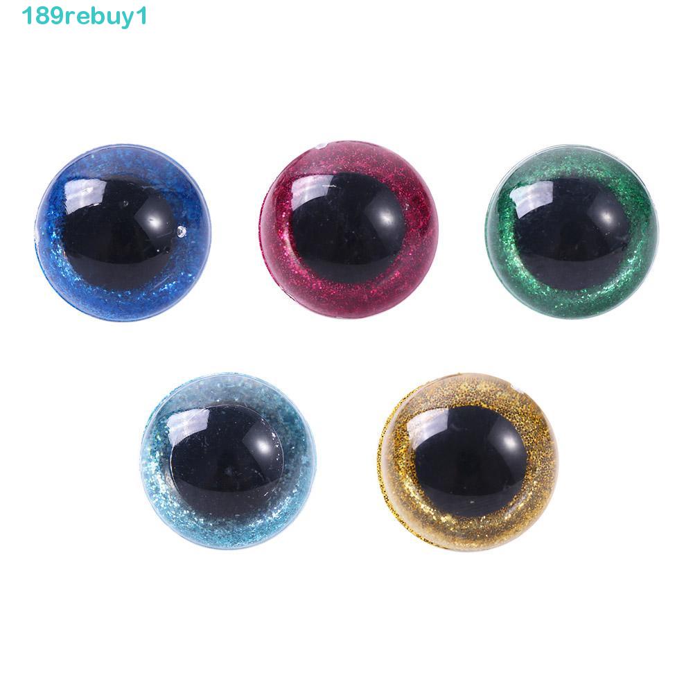 Set 10 Mắt Búp Bê 3D Bằng Nhựa An Toàn REBUY1