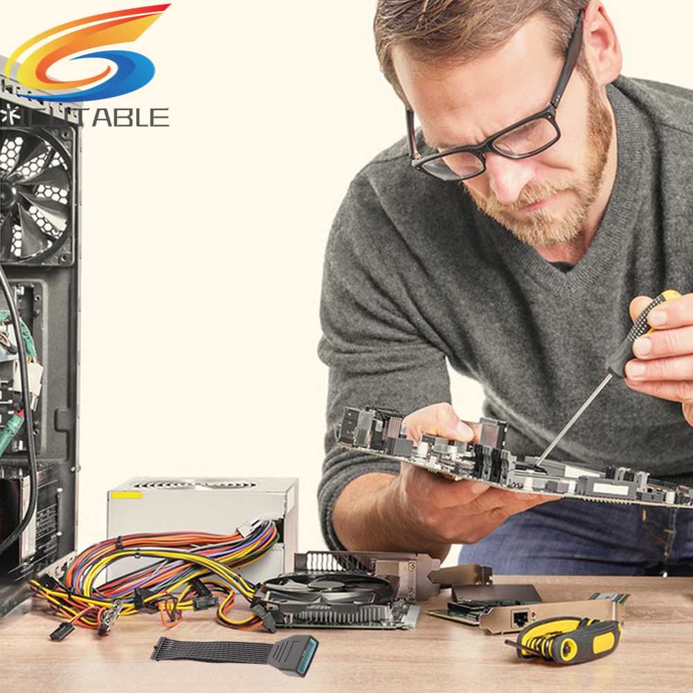 Cáp Nối Bo Mạch Chủ 19P 20Pin Dài 15cm Cho Máy Tính