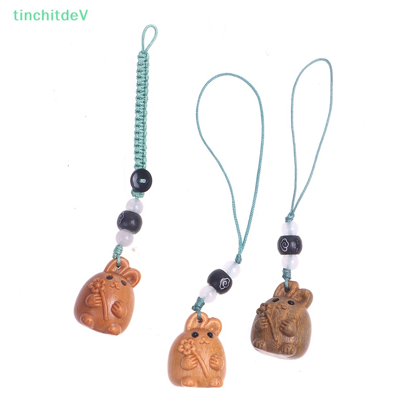 [TinchitdeV] Móc Khóa Điện Thoại Ba Chiều Hình Thỏ Dễ Thương [Mới]