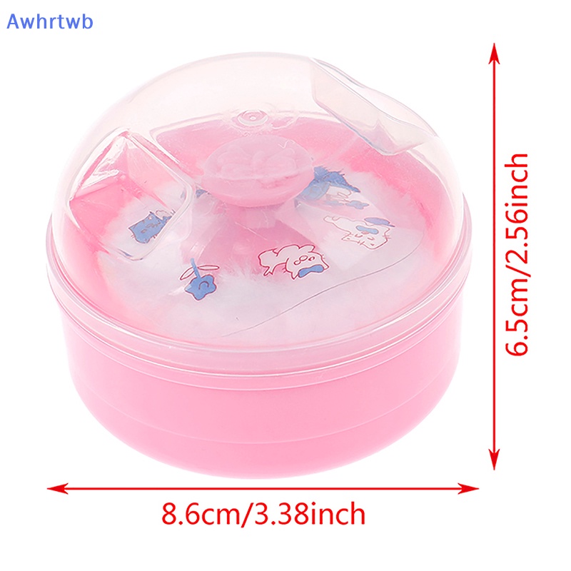 Hộp Đựng Mút Trang Điểm Mềm Mại Tiện Dụng Cho Bé Mới