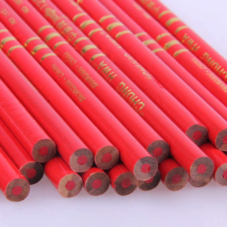 Bút Chì Đầu Tròn 120 Màu Đỏ Đặc Biệt Thương Hiệu Trung Quốc