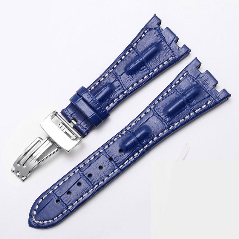 Dây Đeo Thay Thế Bằng Da Thật 28mm Cho AP 15703 26470SO Royal Oak