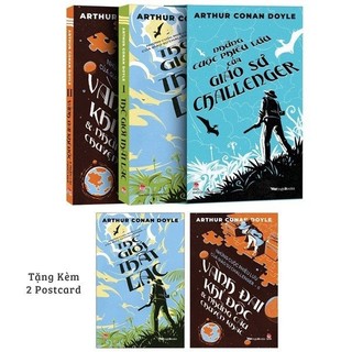Sách Boxset Những Cuộc Phiêu Lưu Của Giáo Sư Challenger - Tặng Kèm 2 Postcard