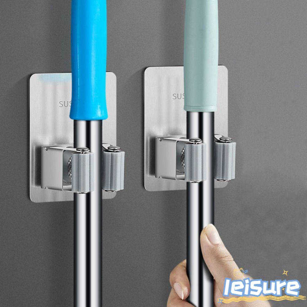 Giá Đỡ Treo Chổi / Đồ Dùng Nhà Bếp Đa Năng Tiện Dụng