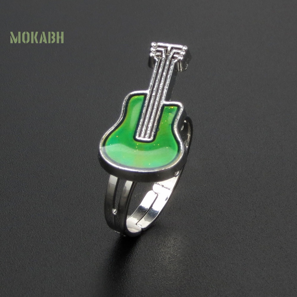 Nhẫn Hở Thay Đổi Màu Sắc Theo Nhiệt Độ Sáng Tạo Cho Nữ