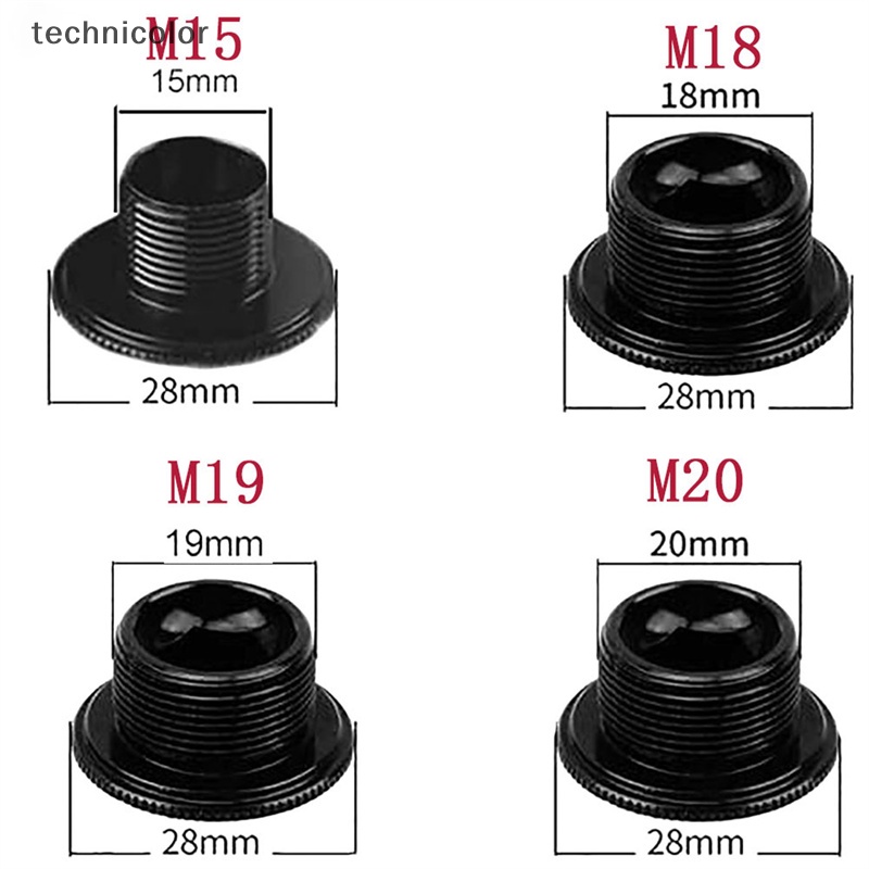 Nắp Đậy Trục Khuỷu Bằng Hợp Kim Nhôm M15 - M20 Cho Xe Đạp Leo Núi