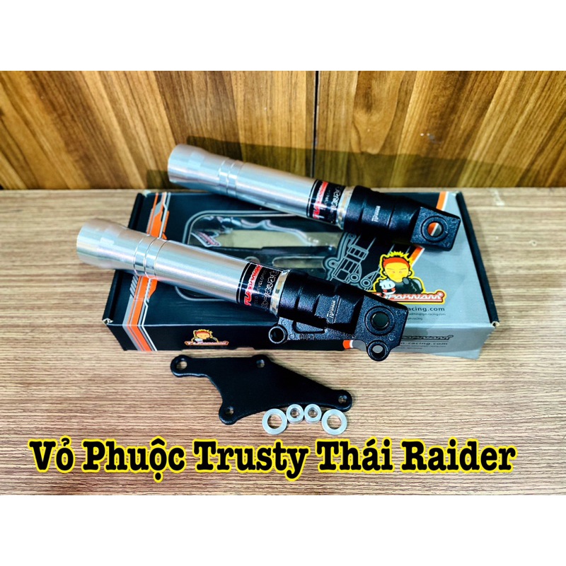 Vỏ Phuộc TRUSTY Dành Cho Raider Xăng Cơ Gắn Như Zin ////