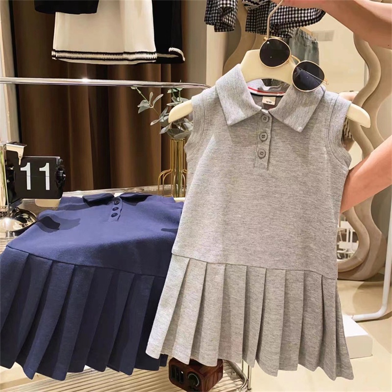 Đầm Thể Thao Một Mảnh Mùa Hè Phong Cách Preppy Thời Trang Hàn Quốc Dễ Thương Ngọt Ngào Cho Bé Gái  Hàng Có Sẵn Đầm