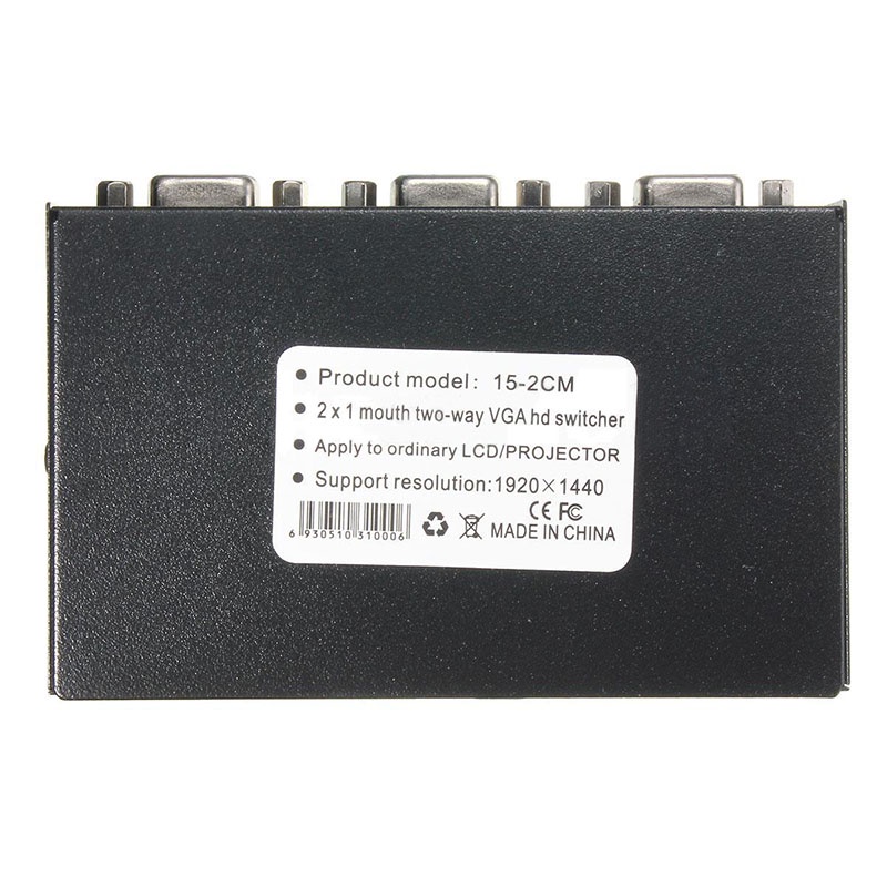 Bộ Chia 2 Cổng VGA 2 Trong 1 | BigBuy360 - bigbuy360.vn