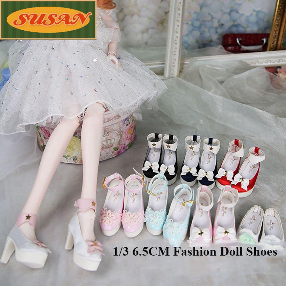 Phụ Kiện Giày Vải SUSANS Thời Trang 1 / 3 4 Kiểu Cho Nhà Búp Bê