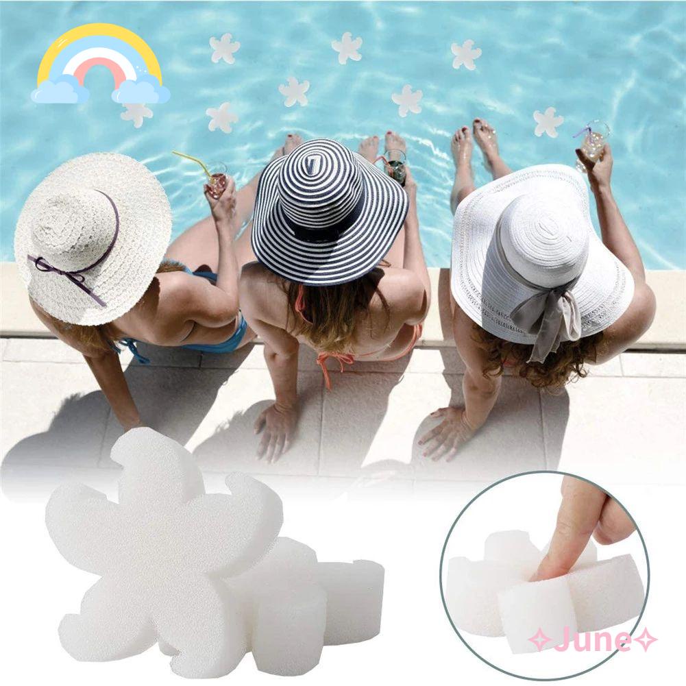 Set 10 Mút Xốp Thấm Dầu Hình Sao Biển Chống Bụi Bẩn Cho Bồn Tắm