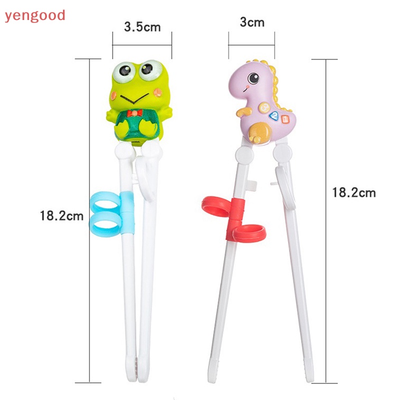 1 Cặp Đũa Tập Ăn Kiểu Hoạt Hình Động Vật Dễ Thương Cho Bé
