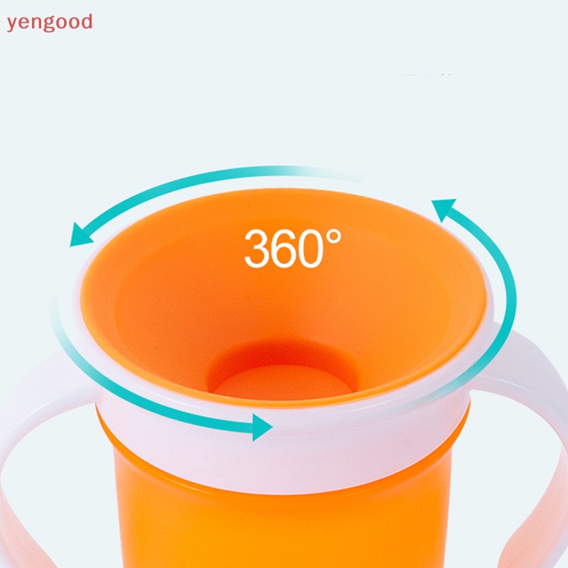 Cốc Uống Nước Xoay 360 Độ Chống Rò Rỉ Dành Cho Bé