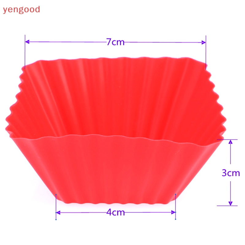 Bộ 4 Khuôn Silicone Làm Bánh Nhiều Hình Dạng Không Dễ Vệ Sinh Tái Sử Dụng Tiện Lợi
