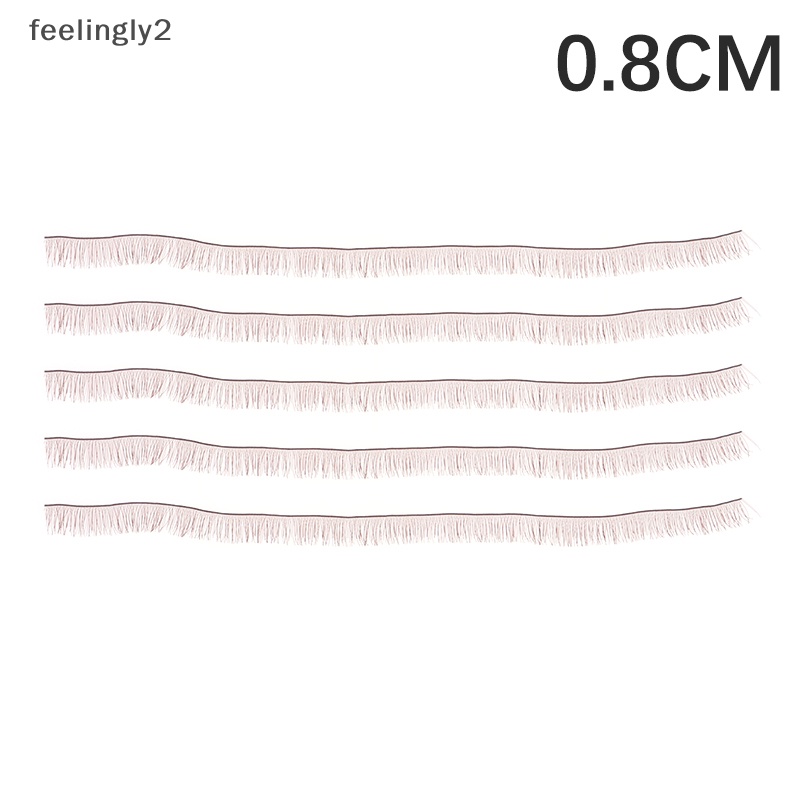 Set 5 Lông Mi Giả Màu Đen / Nâu Dành Cho Búp Bê DIY