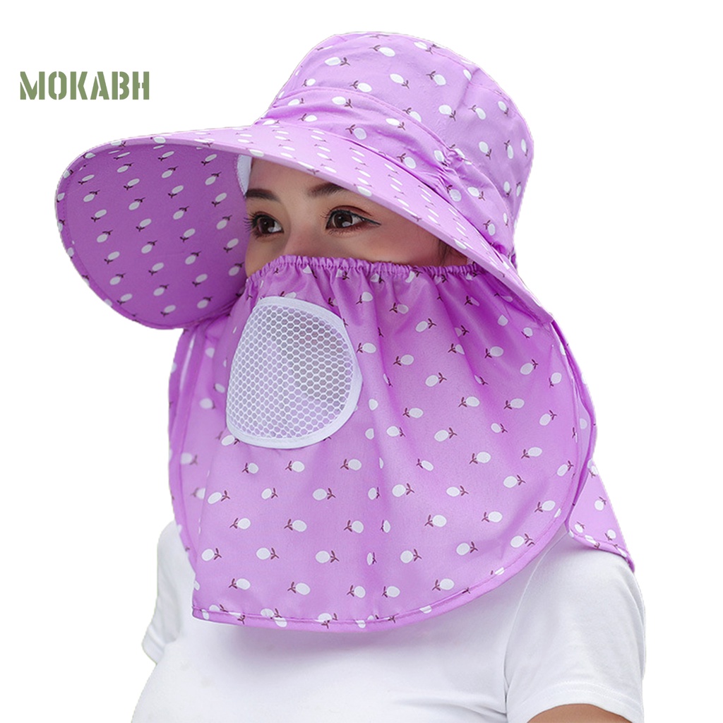 Mũ Rộng Vành Chống Tia UV Có Thể Gấp Gọn Thoáng Khí Tiện Dụng Dùng Khi Đi Câu Cá / Dã Ngoại