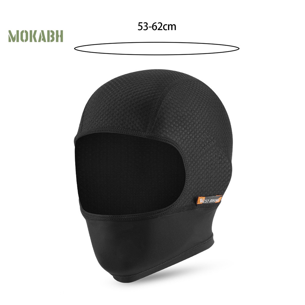 [Mok Abh] Tấm Che Mặt Độ Co Giãn Cao Thoải Mái Khô Nhanh Dùng Khi Đi Xe Đạp Xe Máy Mùa Hè