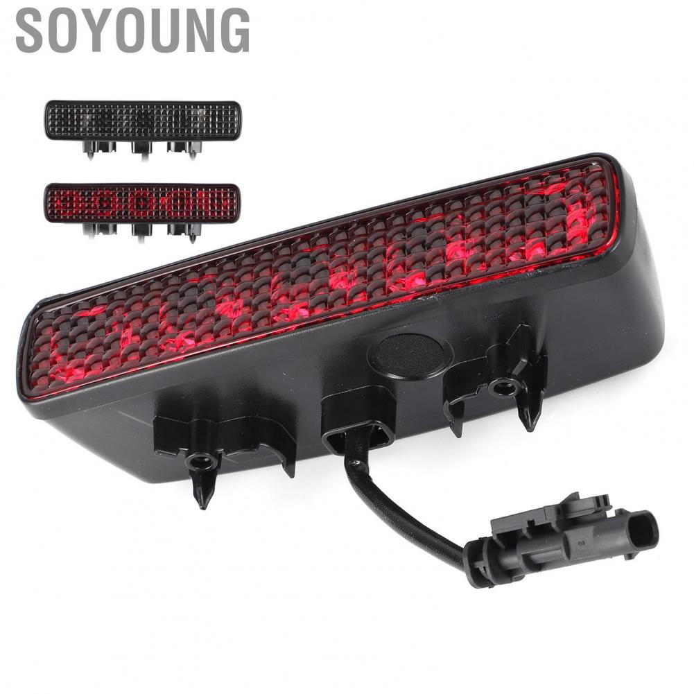 Soyoung 3rd Brake Light  ABS+PC Rear Stop for Wrangler JL 2018‑2020 Auto Parts