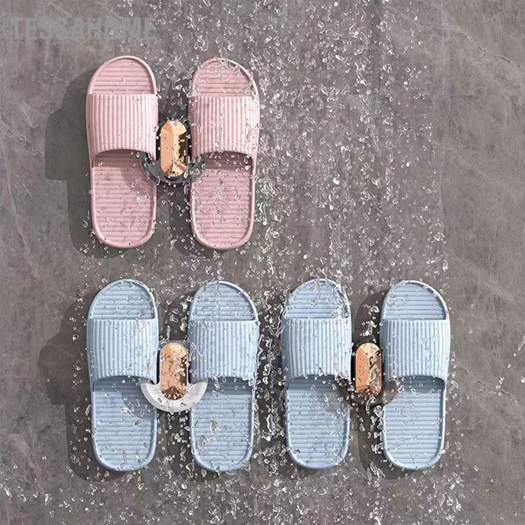 TessaHome Giá Treo Dép ,Dép Móc Treo Tường Máy Khoan Miễn Phí Đa Năng Cho Lối Vào Phòng Tắm Nhà Bếp Ngủ