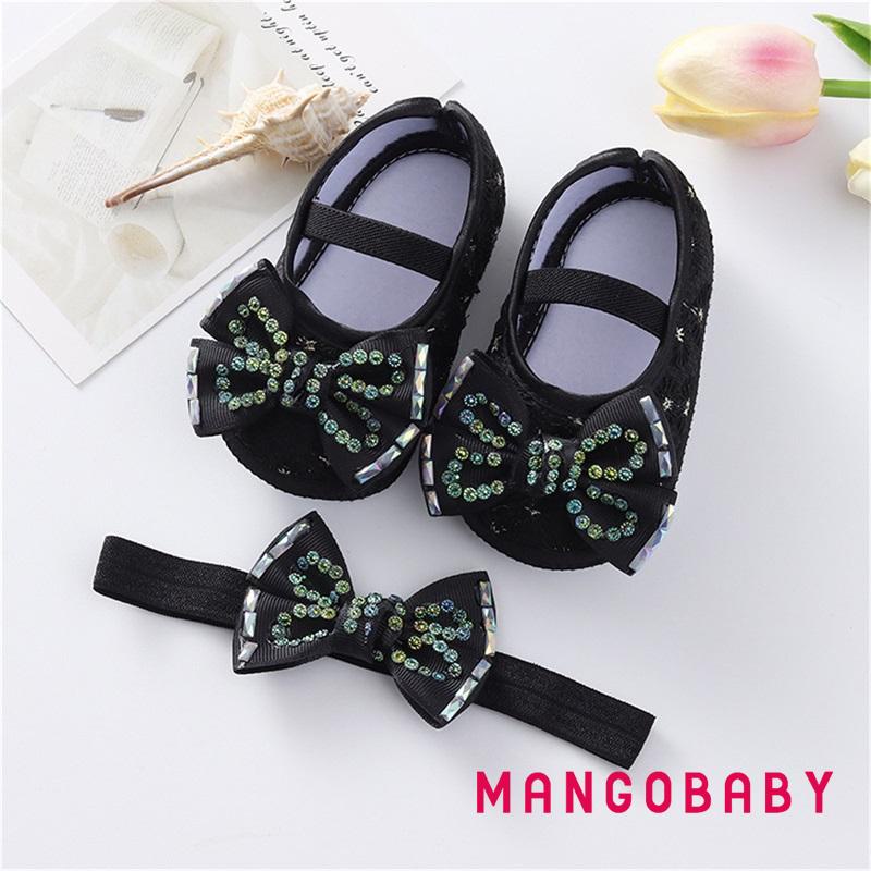 Giày Búp Bê Phối Nơ Xinh Xắn Dành Cho Bé Gái