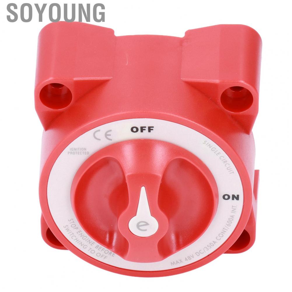 Soyoung Switch Ignition Protection  Disconnect Isolator for Marine Boat Car Truck Trailer RV