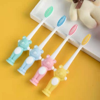 Set 4 bàn chải gấu cho bé