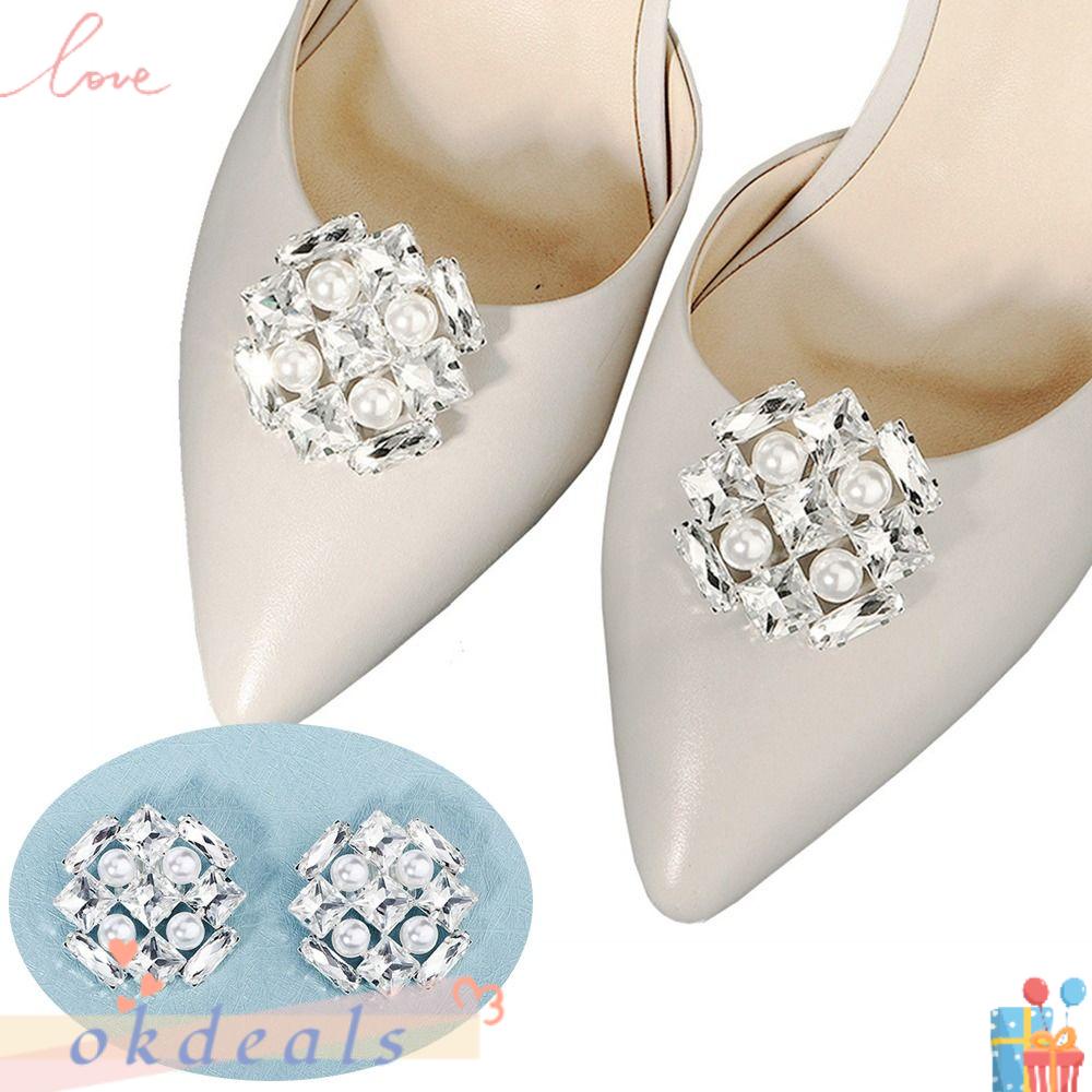 Okdeals Kẹp Giày Nữ|Khóa Kim Loại Quyến Rũ Thời Trang