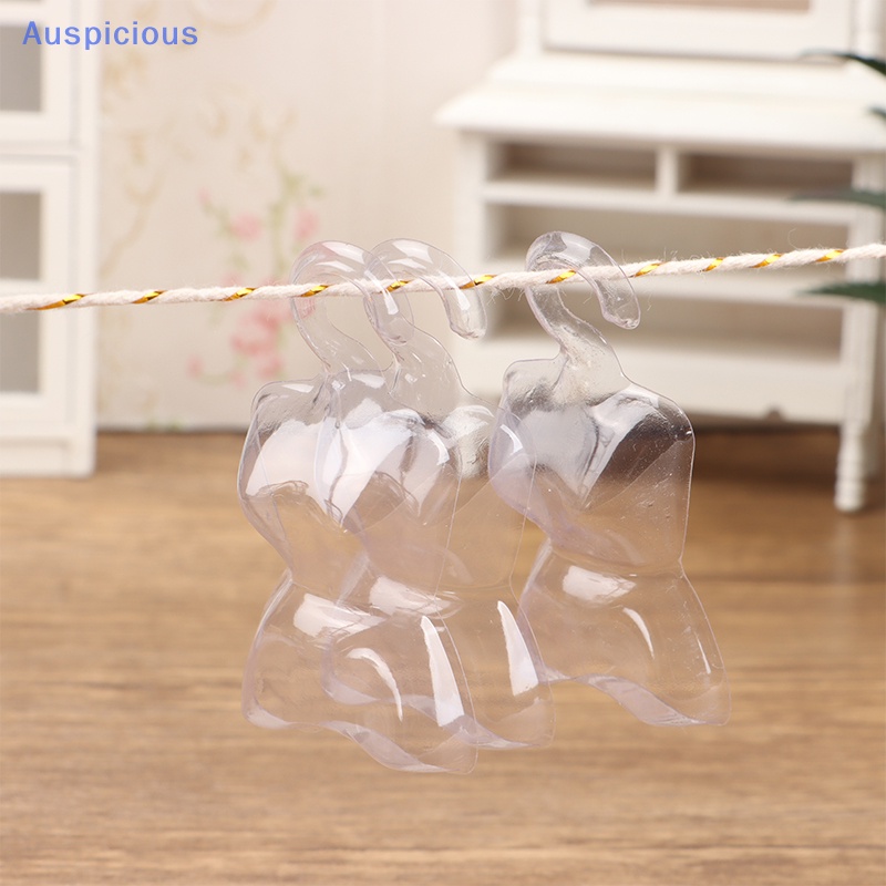 Set 200 Móc Nhựa Treo Quần Áo Búp Bê 11cm Dễ Thương