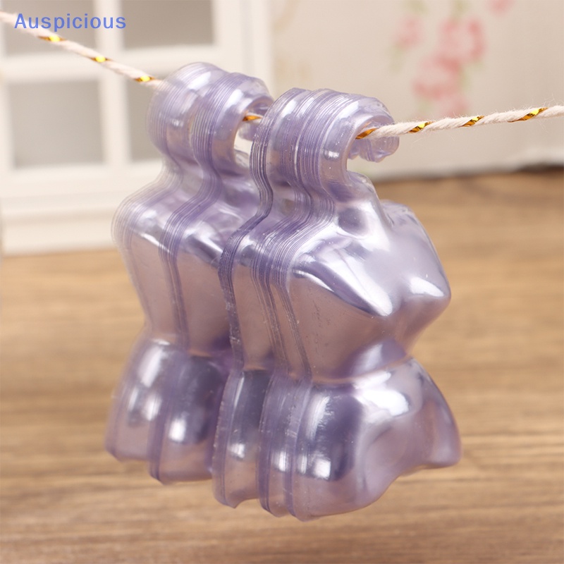 Set 200 Móc Nhựa Treo Quần Áo Búp Bê 11cm Dễ Thương