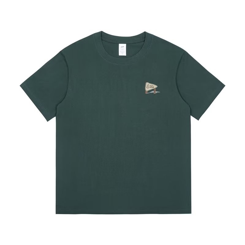 Áo Thun Tay Ngắn Dáng Rộng Chất Liệu Cotton Lụa Lạnh Thời Trang Mùa Hè Cho Nam 240g