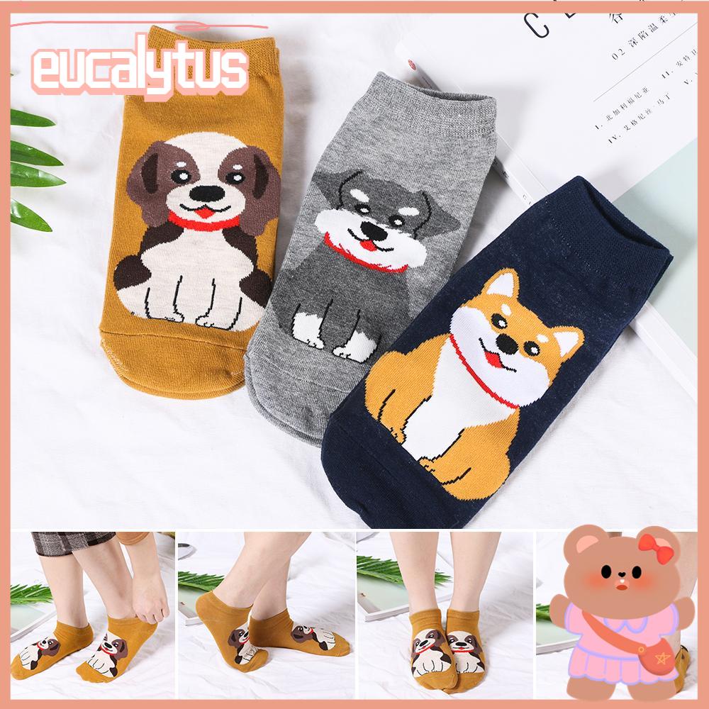 Tất Cotton Họa Tiết Nghệ Thuật Vui Nhộn Phong Cách Unisex