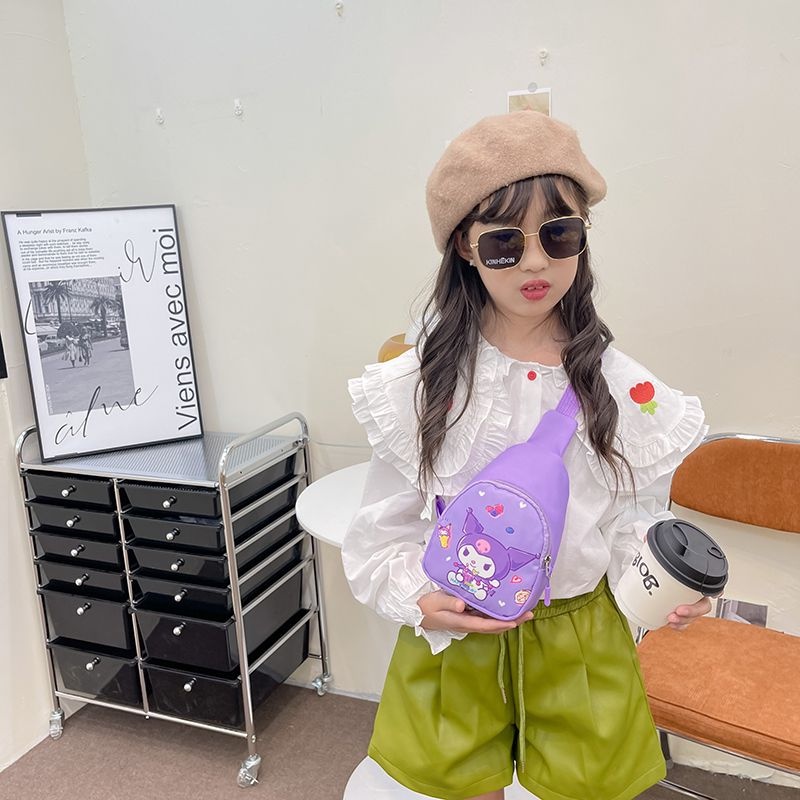 Túi Đeo Chéo Ngực Thiết Kế Nhỏ Nhắn Thời Trang Xinh Xắn Dành Cho Bé Mẫu Giáo