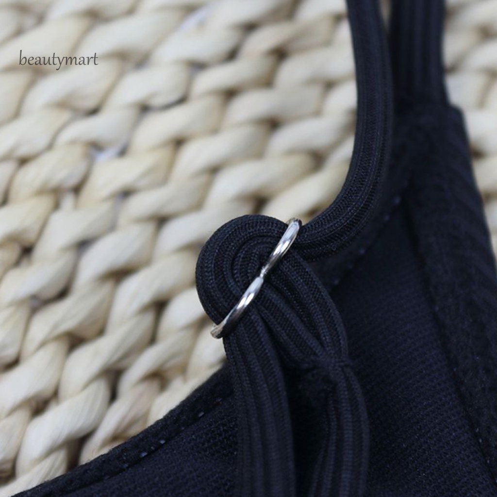 Bộ Bikini 2 Mảnh Có Đệm Ngực Và Quần Lưng Cao Màu Sắc Có Thể Điều Chỉnh Cho Nữ