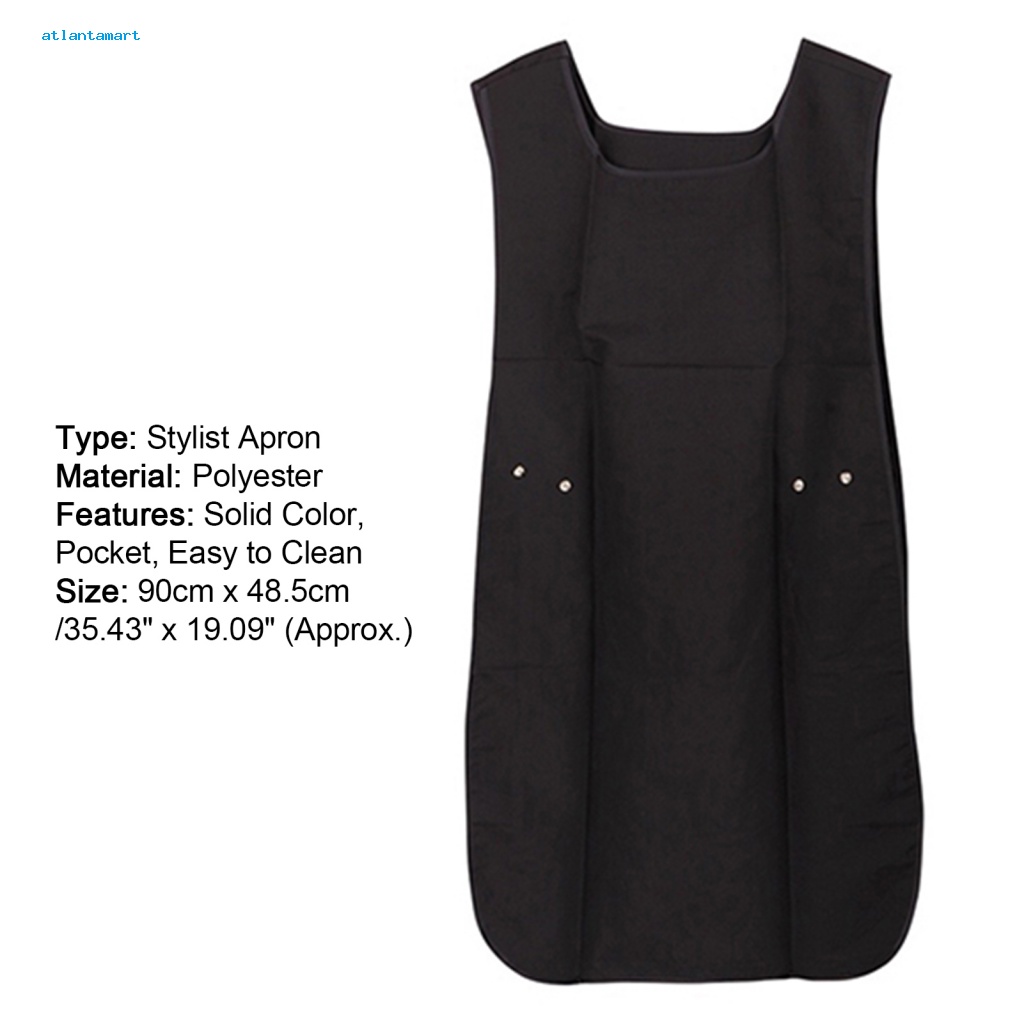 Túi Đựng Đồ Dùng Cao Cấp Tiện Dụng| Tạp Dề Màu Trơn Cắt Tóc Trước Sau Cho Salon