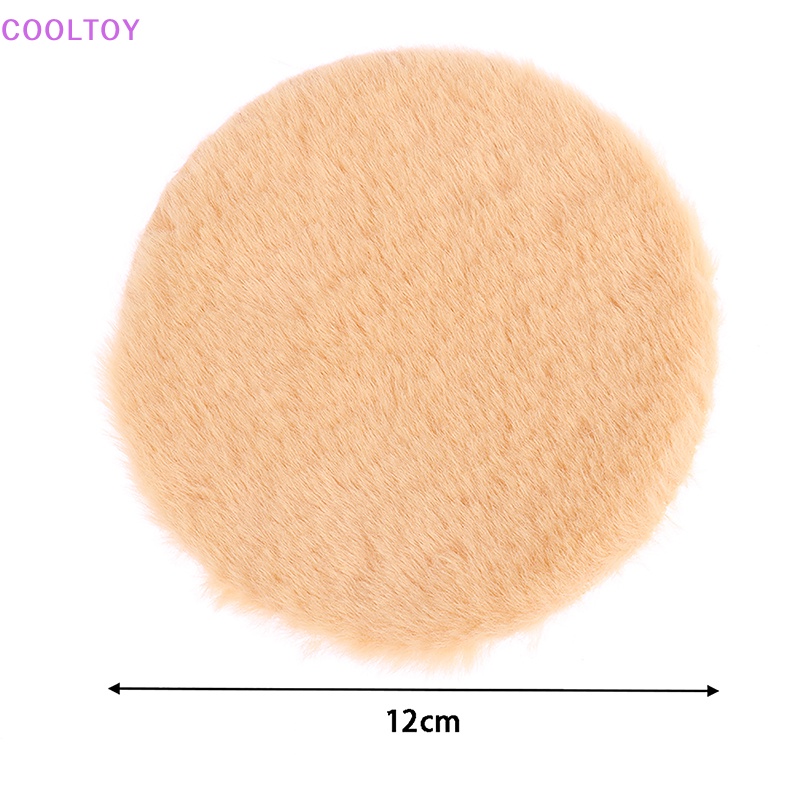 Cooltoy 1 Thảm Lông Tròn Lót Sàn Trang Trí Nhà Búp Bê