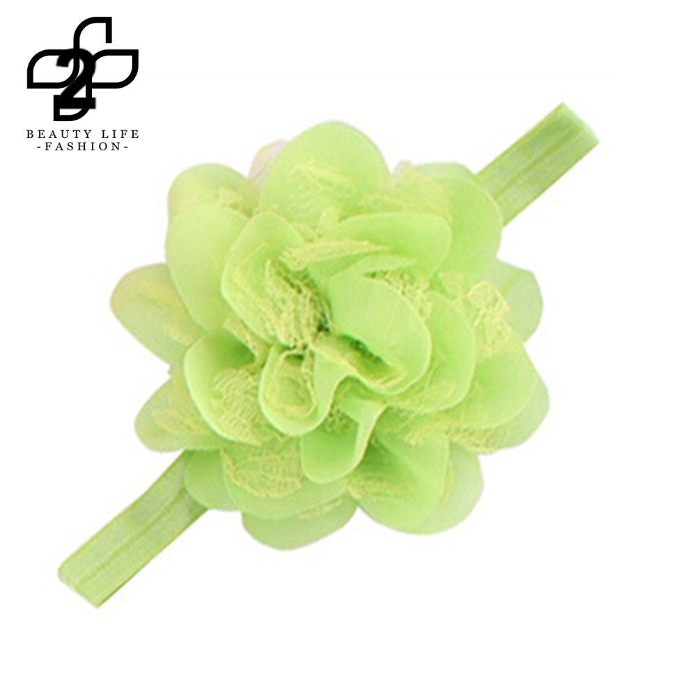 Băng Đô Hoa Co Giãn Dễ Thương Cho Bé Gái