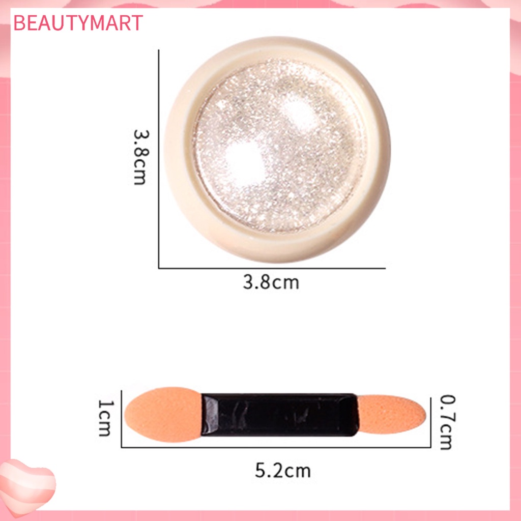 1 Bộ Bột Nhũ Phản Quang Trang Trí Móng Tay Kèm Que Xốp