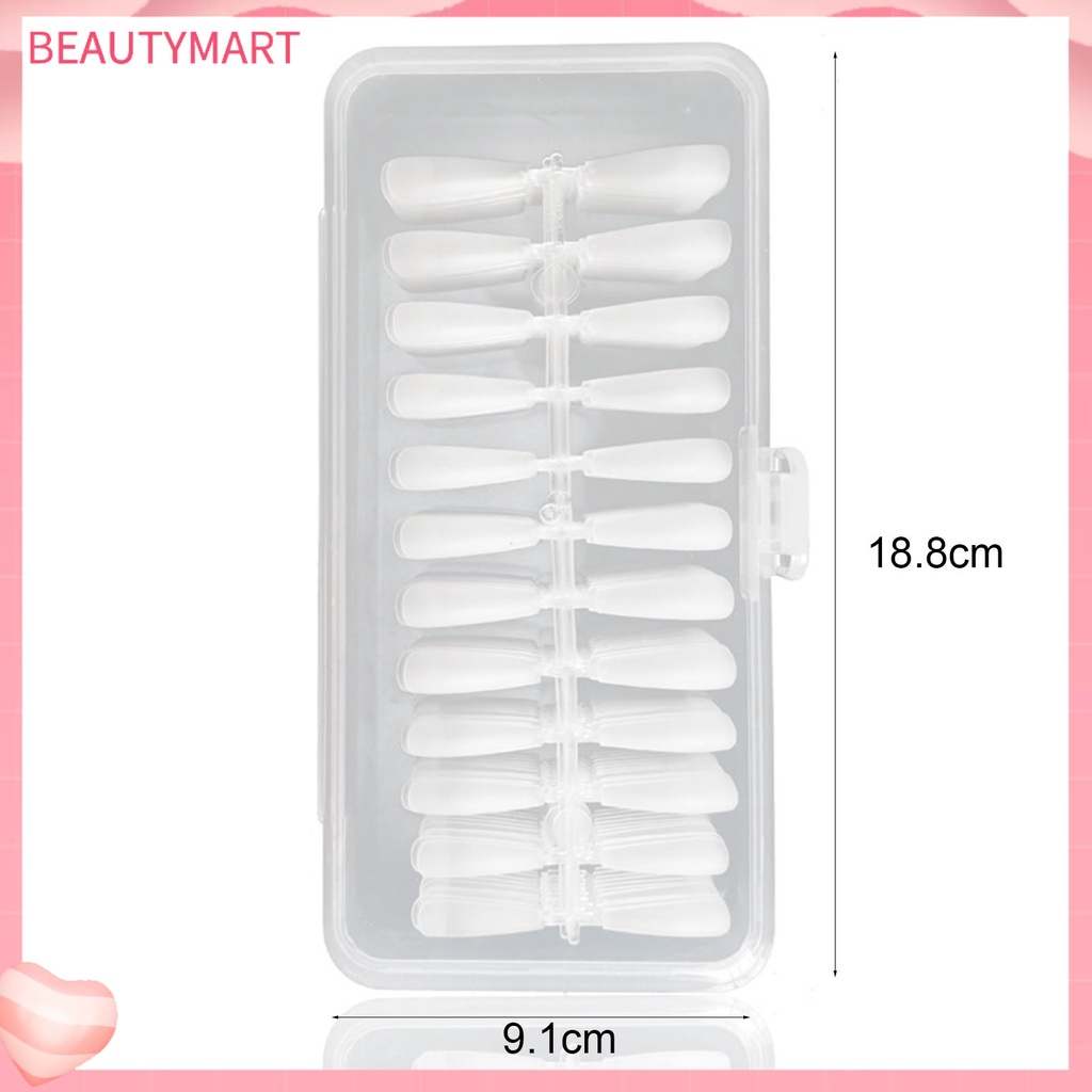 Hộp 240 Phụ Kiện Trang Trí Móng Tay Trong Suốt Siêu Mỏng Tiện Dụng