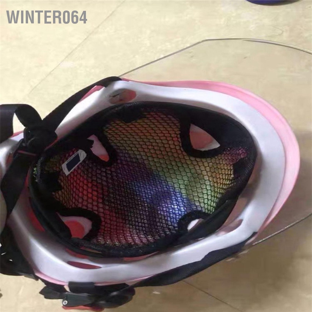 Winter064 Mũ Bảo Hiểm Xe Máy Miếng Lót Lưới Thoáng Khí 3D Chống Nhiệt Đệm Cách Nam Nữ
