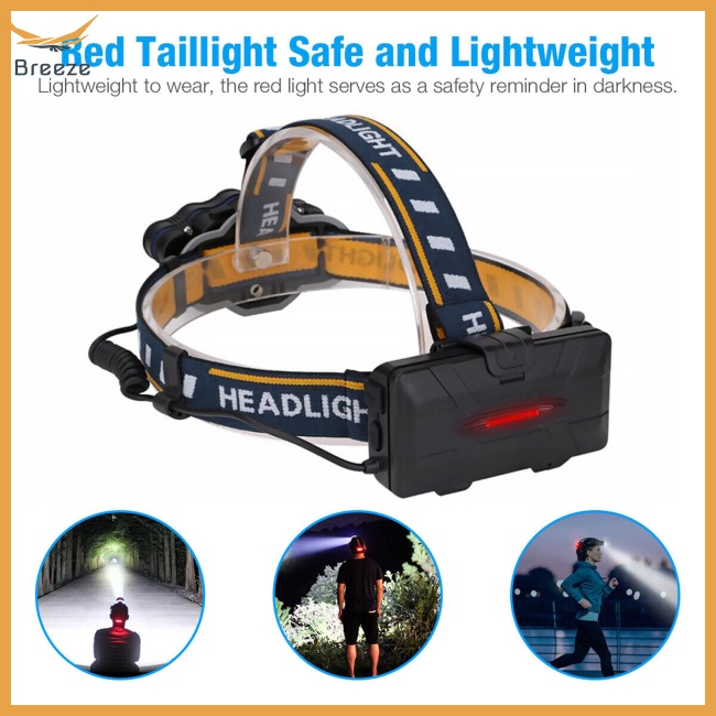 Đèn Pin Cầm Tay Độ Sáng Cao 8 Chế Độ 15000 Lumens Có Thể Sạc Lại