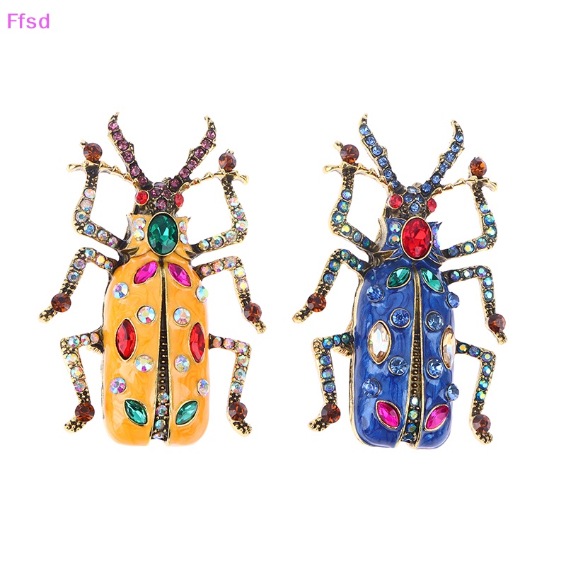 Ghim Cài Áo Hình Bọ Cánh Cứng Tráng Men Thời Trang Mùa Hè Cho Nữ