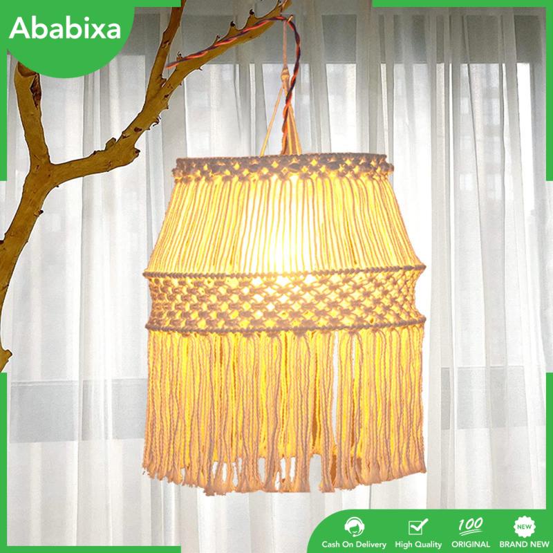 Chụp Đèn Treo Trần Nhà Bằng Vải Dệt Phong Cách Bắc Âu Độc Đáo Trang Trí Nhà Cửa