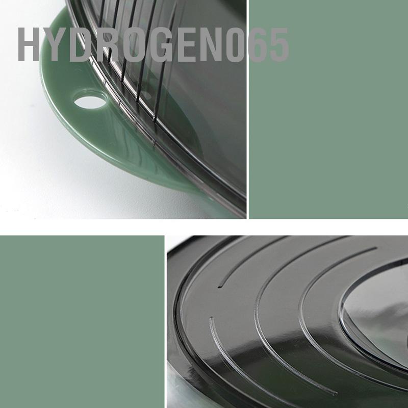 Hydrogen065 Dish Cover PET Cách nhiệt Lưu trữ Chống bụi trong suốt để nấu ăn dã ngoại tại nhà