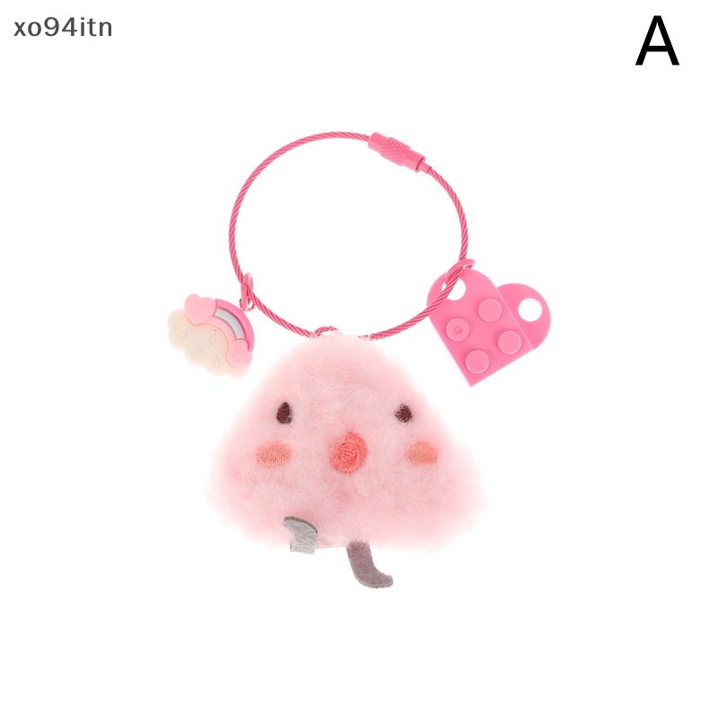 Móc Khóa Hình Thỏ / Gà Nhồi Bông Dễ Thương