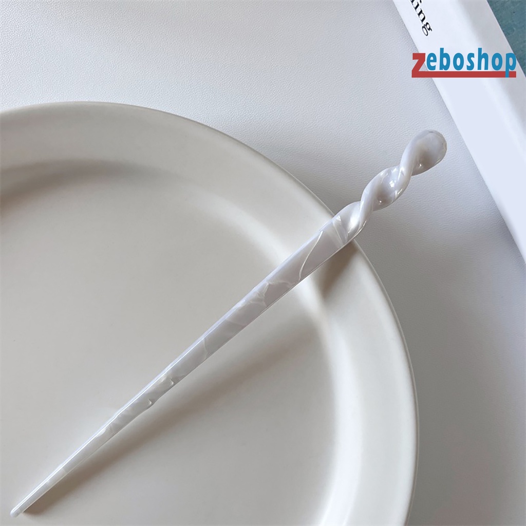 Trâm Cài Tóc Hình Xoắn Ốc Phong Cách Trung Hoa Cổ Điển Tinh Tế