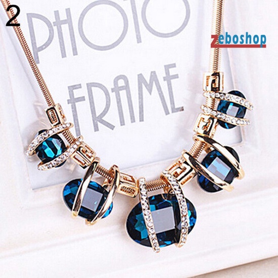 Vòng Cổ Choker Đính Đá Pha Lê Thời Trang Dành Cho Nữ