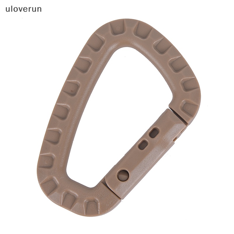 Set 5 Móc Khóa Leo Núi Hình Chữ D Bằng Nhựa Chuyên Dụng