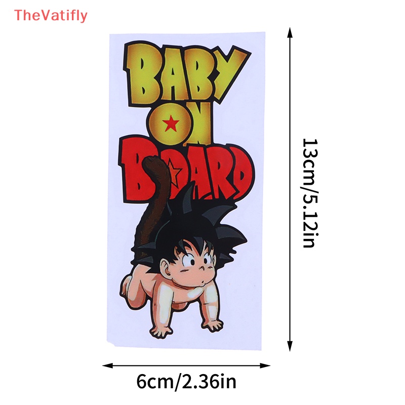 [Thevalifly] Hình Dán Baby on Board Bằng Vinyl Trang Trí Xe Hơi Xe Tải SUV Phòng Bé