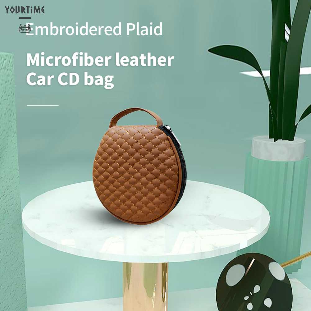 Hộp Đựng Đĩa CD DVD 20 Ngăn Có Khóa Kéo Tiện Dụng