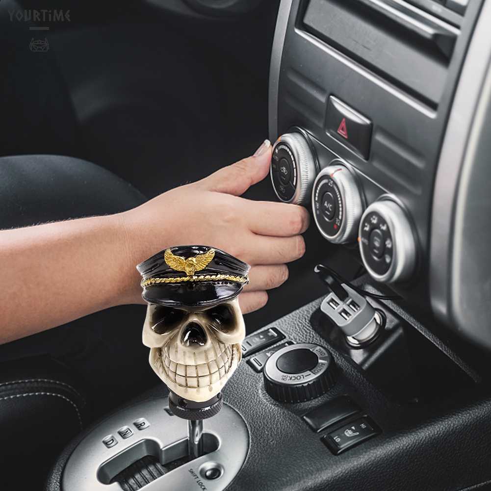 Đầu Cần Gạt Số Xe Hơi Hình Đầu Lâu Sáng Tạo Cá Tính